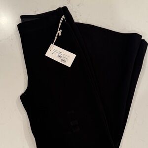 Fifteen Twenty Black Wide Leg Cropped Pants